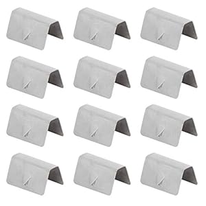 Wind Deflector Clips12 Stks Auto Wind Regen Deflector Kanaal Rvs Bevestiging Behoudende Clips Fit voor HEKO G3