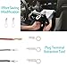 MICTUNING 19Pcs Auto Audio Trim Removal Tool Set & Clip Plier Upholstery Fastener Remover Nylon Dash Door Panel Stereo Tool Kits (Red)