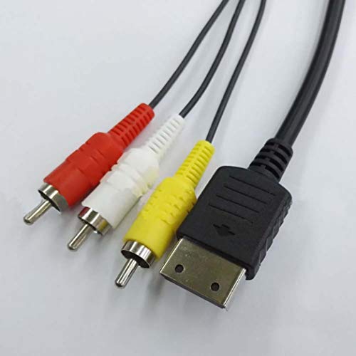 1.8m Composite Audio Video TV Adapter AV Cable Cord for Sega Dreamcast Console