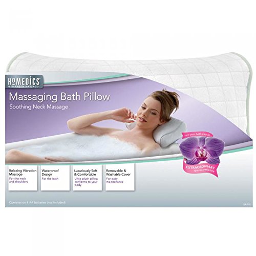 Homedics Ba 110 Vibration Massage Bath Pillow Amazon Co Uk Beauty