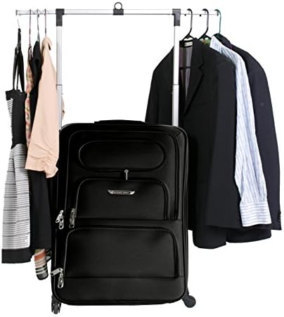 The Travel Angel Suitcase Large Solid Black