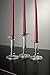 Hosley's Set of 12, 10 Inches High Red Unscented Taper Candles