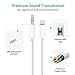 Aux Cord for iPhone 3.5mm Aux Cable for Car AUX Cable to 3.5mm Audio Cable Compatible with iPhone Xs/XS Max/X/8/8Plus/7/7Plus for Car Stereo/Speaker/Headphone and More Support All iOS System - White