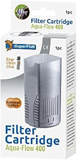 Superfish Aqua Flow 100 Filter Cartridge 2Pcs Internal Filter Black view 5