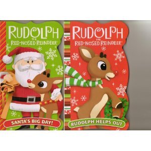Rudolph The Red-Nosed Reindeer Board Book Set o... 161405570X Book Cover