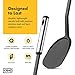 Klee Stainless Steel and Nylon Complete Kitchen Utensil Set - 42 Pieces Heat Resistant, Plastic Free, Non-Toxic, Food Safe Kitchen Essentials for Home, Business and Camping (Black Matte)