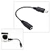 Andoer Mini USB to 3.5mm Mic Microphone Adapter Cable Cord for Gopro HD Hero 1 2 3 3+ 4 Camera