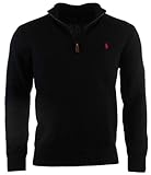 Polo Ralph Lauren Men's Half Zip Pullover Cotton Sweater