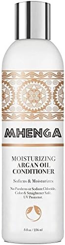 Moroccan Argan Oil Moisturizing Conditioner - ­Fights Hair Loss - Easy Detangling -­ Parabens &amp; Sodium Chloride Free ­- Great For Curly &amp; Straightened Hair -­ UV Protection