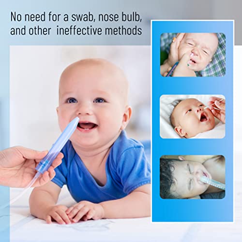 Baby Nasal Aspirator with 3 Extra Hygiene Filters, Baby Nose Aspirator, Booger Remover, Baby
