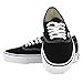 VANS Unisex Authentic Black Canvas VN000EE3BLK Mens 10.5, Womens 12
