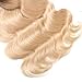 Nadula 10A Brazilian Blonde Body Wave Weave Remy Virgin Human Hair 1 Bundle Body Wave T1b/613# Ombre Blonde Hair Weft Extensions (10inch)