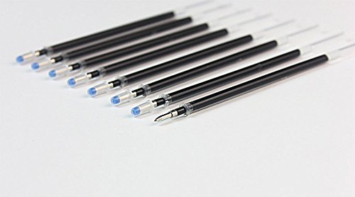 Daycount 100Pcs Pen Refills, Black Ball Point Fine Point Gel Ink Replacement Pen Refills, Office Pen Rods with 0.5mm Tip Standar Size - Thumbnail 4