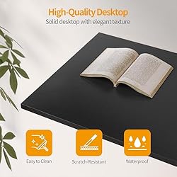 CubiCubi 47 Inch Computer Desk with Drawers and