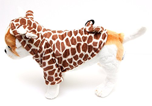 Giraffe Small Dog Costume by Midlee fits 16" Back Length