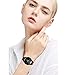 iBazal Gear S2 Classic Leather Band 42mm,Vintage Gear S2 Classic 20mm Leather Band Replacement Strap Compatible for Samsung Gear S2 Classic Smart Watch SM-R732/Huawei Watch 2 Men - Coffee+Black Clasp