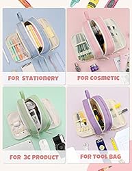 SUNEE Cute Pencil Case, Aesthetic Pen Pouch, Kawaii
