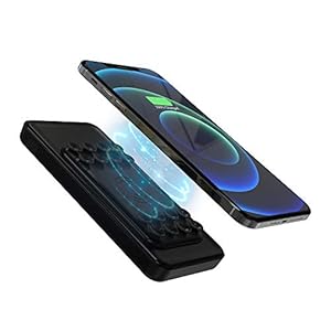 MOXNICE Power Bank Wireless 10000mAh Powerbank QC3.0, PD 18W USB C Externe Batterij voor iPhone, iPad, Samsung, Huawei…