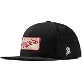 Branded Bills America Badge Performance Hat for Men | Raised PVC rubber patch, moisture-wicking sweatband, structured crown, hand wash and air dry