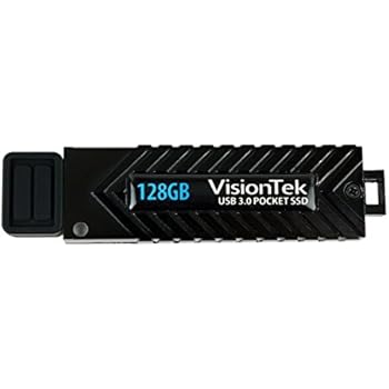 VisionTek 128GB USB 3.0 Pocket Solid State Drive - 900842