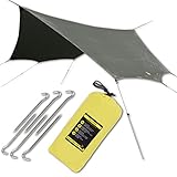 LAUNCH PRICE. Rain Fly Pro - Rain Tarp Advanced for Hammocks, Tents. Lightweight, Easy Set Up, Polyester 190T. 126x118 in /320x300 cm. Camping Hammock Accessories. PREMIUM QUALITY