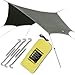 LAUNCH PRICE. Rain Fly Pro - Rain Tarp Advanced for Hammocks, Tents. Lightweight, Easy Set Up, Polyester 190T. 126x118 in /320x300 cm. Camping Hammock Accessories. PREMIUM QUALITY