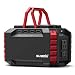 SUAOKI Portable Power Station, 150Wh/100W Camping Generator Lithium Power Supply UL Certified with Dual 110V AC Outlet, 4 DC Ports, 4 USB Ports, LED Flashlights for Camping Travel Emergency Backup primary