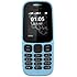 Nokia 105 [2017] TA-1037 Only 2G Dual-Band (850/1900) Factory Unlocked Mobile Phone Black no warranty (Blue)