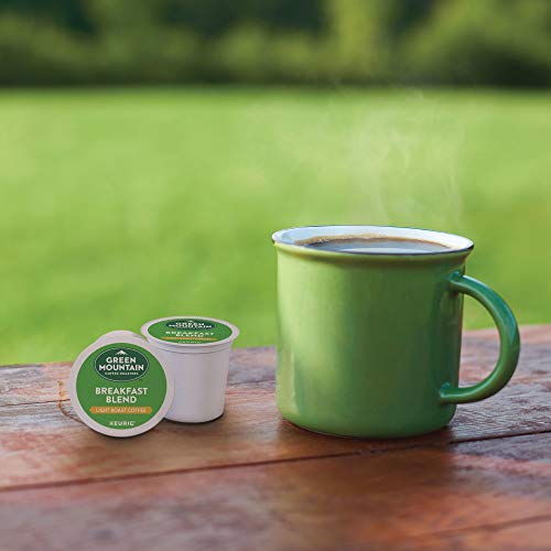GREEN MOUNTAIN COFFEE ROASTERS BREAKFAST BLEND SINGLE-SERVE KEURIG K-CUP PODS, LIGHT ROAST COFFEE, 12 COUNT
