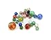 Fun Central 160 Pieces - Glass Marbles Bulk Assortment for Kids