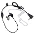 Arama 2.5MM Cordless DECT Phone Earpiece Anti-Radiation with Air Tube and Noise Canceling Mic for Panasonic AT&T Uniden Vtech and Most Cordless or Mobile Phones with 2.5mm Headset Jack(B201J25)
