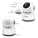 Wireless Security Camera, UOKOO 720P HD Home WiFi Wireless IP Security Surveillance Camera System with Motion Detection Pan/Tilt, 2 Way Audio and Night Vision Baby Monitor, Nanny Cam