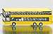 Siku 1884, Man Double-Decker City Bus, 1:87, Metal/Plastic, Yellow, Rubber Tyres