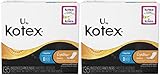 Kotex Natural Balance* Lightdays Liners, Regular, Unscented, 270 Count