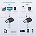 Janboo USB Bluetooth 5.0 Audio Transmitter Receiver, Portable Mini Bluetooth Aux Adapter With 2-In-1 Wireless 3.5mm,Turn a Non-Bluetoot Devices Into Transmitter, For PC TV Home/Car Stereo Sound Systemthumb 1