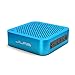 JLab Crasher Mini Wireless Bluetooth Speaker | Bluetooth 2.1 | 18 Hour Battery Life | Water Resistant & Dust Resistant | USB + AUX Backup Available | Blue