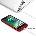 iPhone 6 Plus / 6S Plus Battery Case 6800mAh Capacity Extended Battery Power Charger for iPhone 6 Plus / 6S Plus 4 LED Indication Ultra Slim Portable Charging Cover - Red