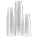[300 Count - 5 Oz Cups] Settings Clear Disposable Plastic Drinking Cups Great For Juice, Water, Soda, Beer, Use At Party, Home, Office, Picnic, BBQ, Or Event, 3 Packs