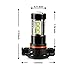 JDM ASTAR Extremely Bright Max 80W High Power 5202 5201 LED Fog Light Bulbs, Xenon Whitethumb 4