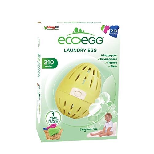 Ecoegg EELE210FF 210 loads Fragrance Free Laundry Egg,Fragrance Free