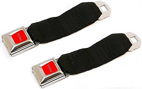 (2 - Pack) Safety Belt Extender / Extension for 1992 Jeep Wrangler (Fits ALL Seats) - Safety Certified &amp; Adds 7" - E978R-92