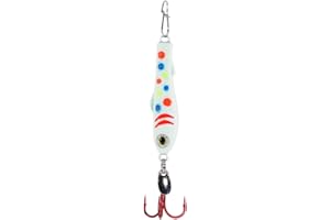 CLAM Pinhead Pro Spoon – Lightweight Ice Fishing Jig with Flash Drop Action, Natural Flutter for Crappie, Perch & Bluegill