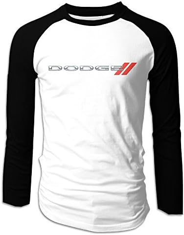 FReegg Men's Dodge Challenger Logo T Shirts Long Sleeve