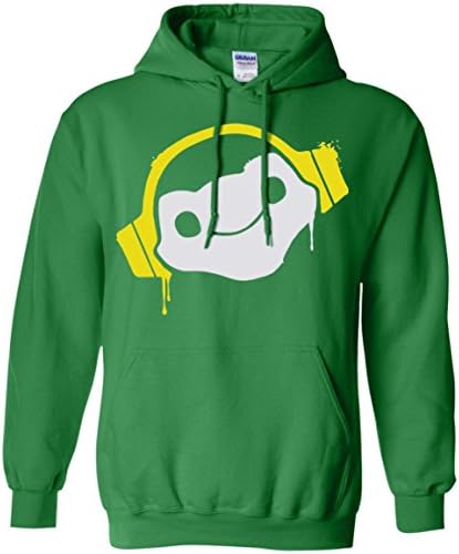 Overwatch Lucio Headphones Spray Hoodie