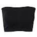 PUREMSX Women's Padded Strapless Bra, Basic Wire-Free Stretch Seamless Bandeau Tube Top Bra,1/3 Pack