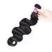 Body Wave Weave Brazilian Virgin Hair Body Wave Hair Weave one Bundles 18inch 100% Unprocessed Virgin Human Hair Weave Natural Black