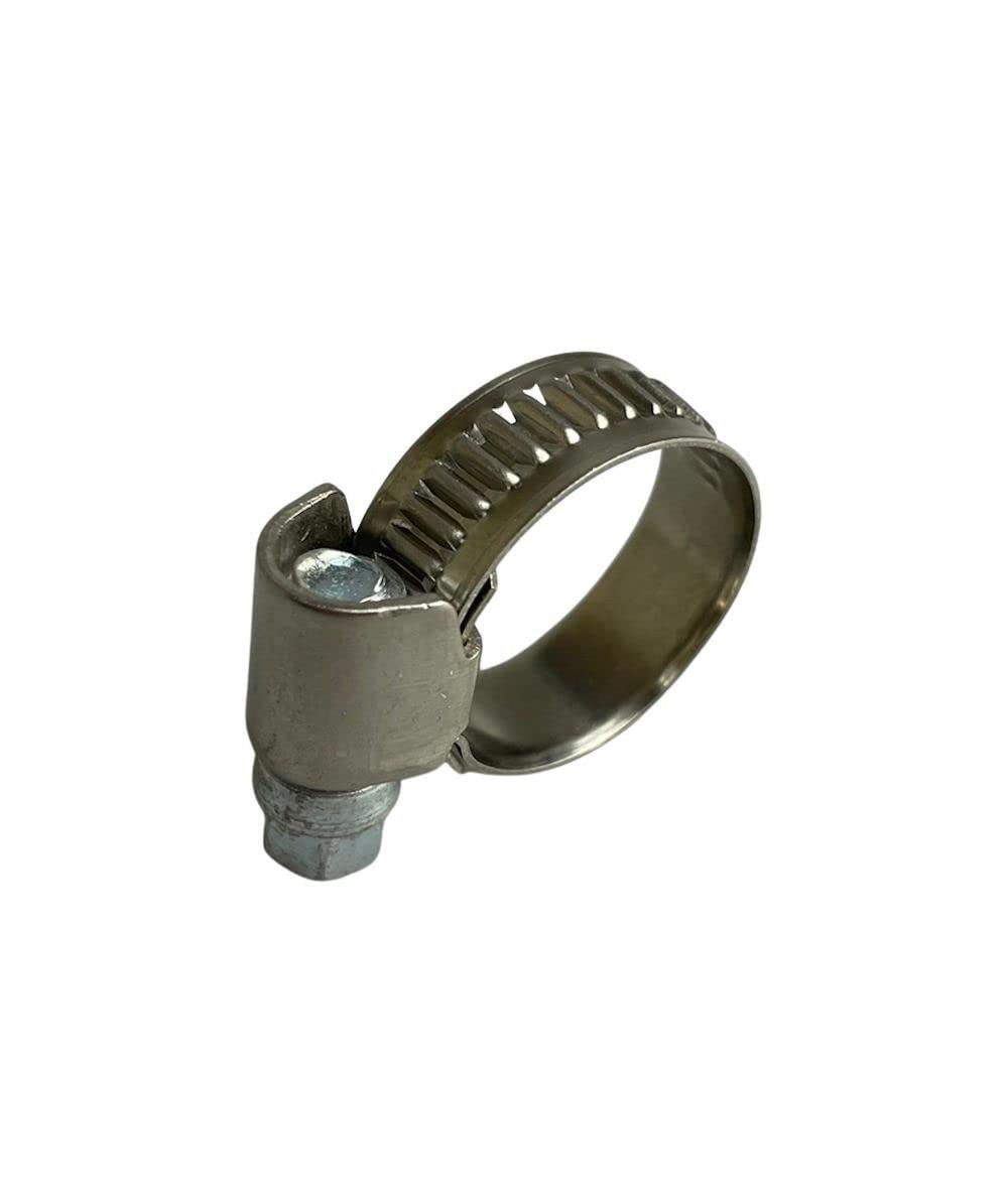 Boltza® 12-22mm Hose Clamp Hose Pipe Clip Stainless Steel (9mm Bandwidth, Light range) x10