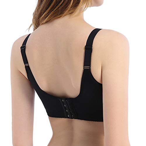 TIFENNY Underclothes Bras for Woman No Steel Rim Sexy an Comfortable Lace Low Opening Shoulder Strap Underwear