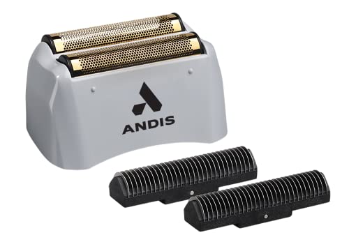 Andis 17280 ProFoil Lithium Rasierer Ersatz Titanfolie Montage und Innenschneider, Grau