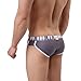Men's Underwear,Neartime Thin Boxers Light Men Shorts Briefs Musical Note Type (L, Gray)